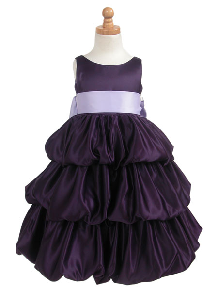 Детское нарядное платье "Элизабет" (пурпурное)